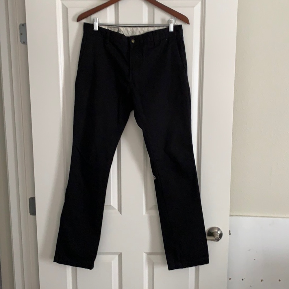 Volcom black pants.